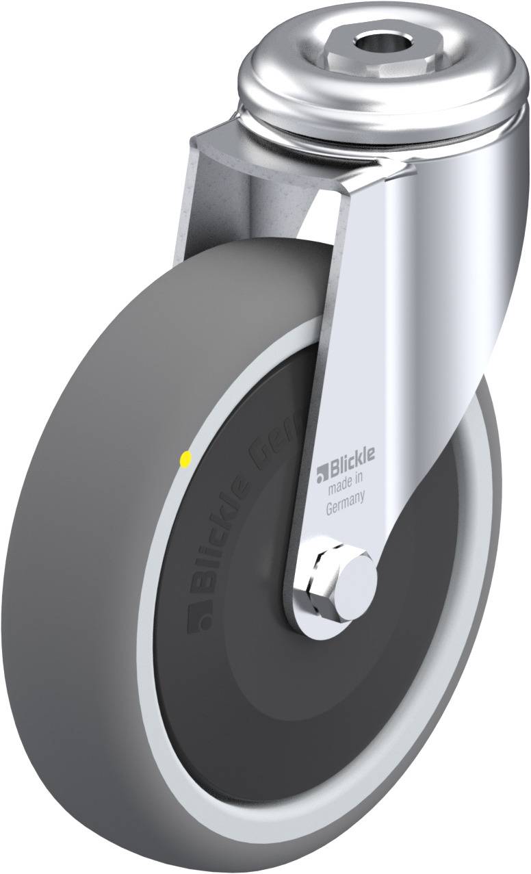 Blickle 848896 LKRA-PATH 126KF-11-ELS Beálló görgő KerékØ: 125 mm Teherbírás (max.): 120 kg 1 db
