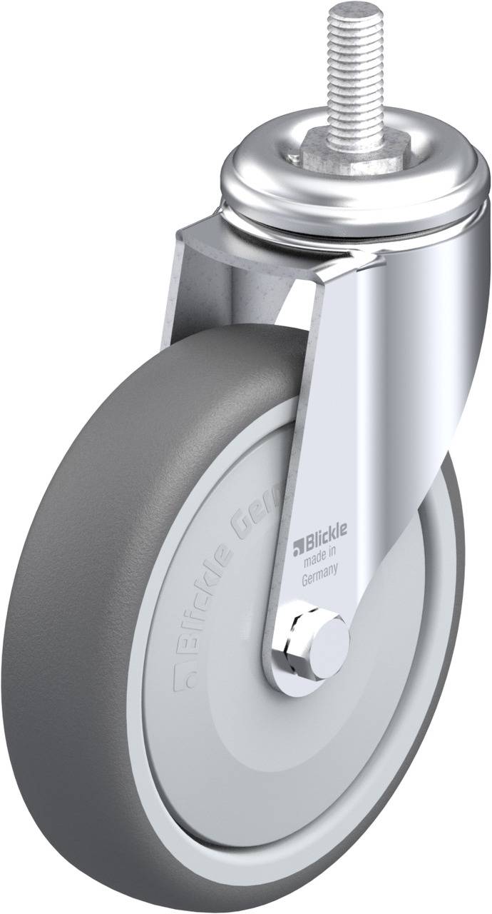 Blickle 848873 LKRA-PATH 126KF-GS12 Beálló görgő KerékØ: 125 mm Teherbírás (max.): 120 kg 1 db