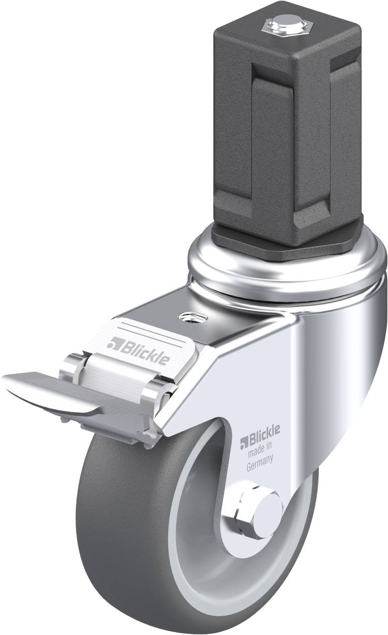 Blickle 848691 LKRA-PATH 80G-11-FI-EV17 Forgóvillás görgő, rögzítővel KerékØ: 80 mm Teherbírás (max.): 120 kg 1 db