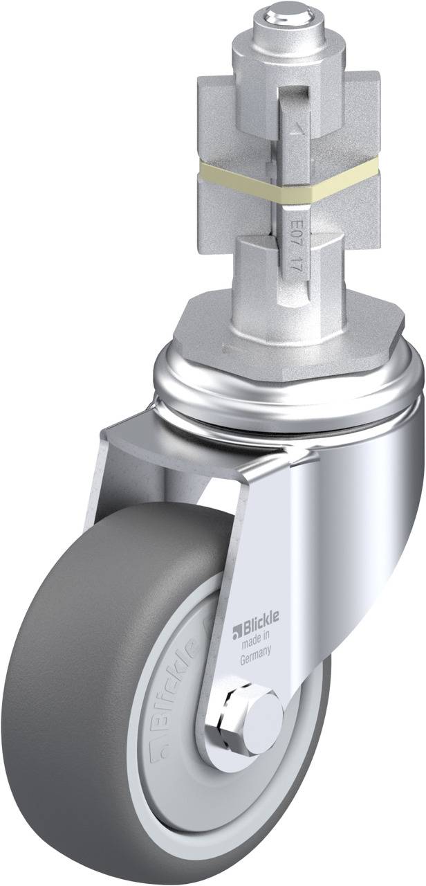 Blickle 848746 LKRA-PATH 80KF-11-E17 Beálló görgő KerékØ: 80 mm Teherbírás (max.): 120 kg 1 db