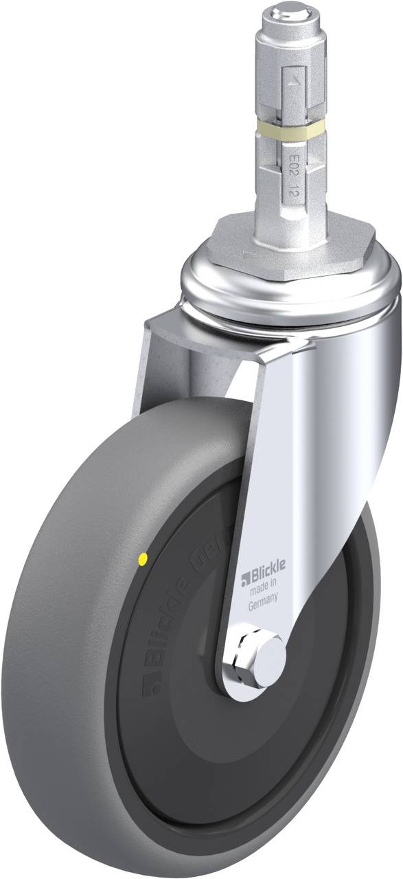 Blickle 709550 LKRA-TPA 126KF-11-ELS-E12 Beálló görgő KerékØ: 125 mm Teherbírás (max.): 80 kg 1 db