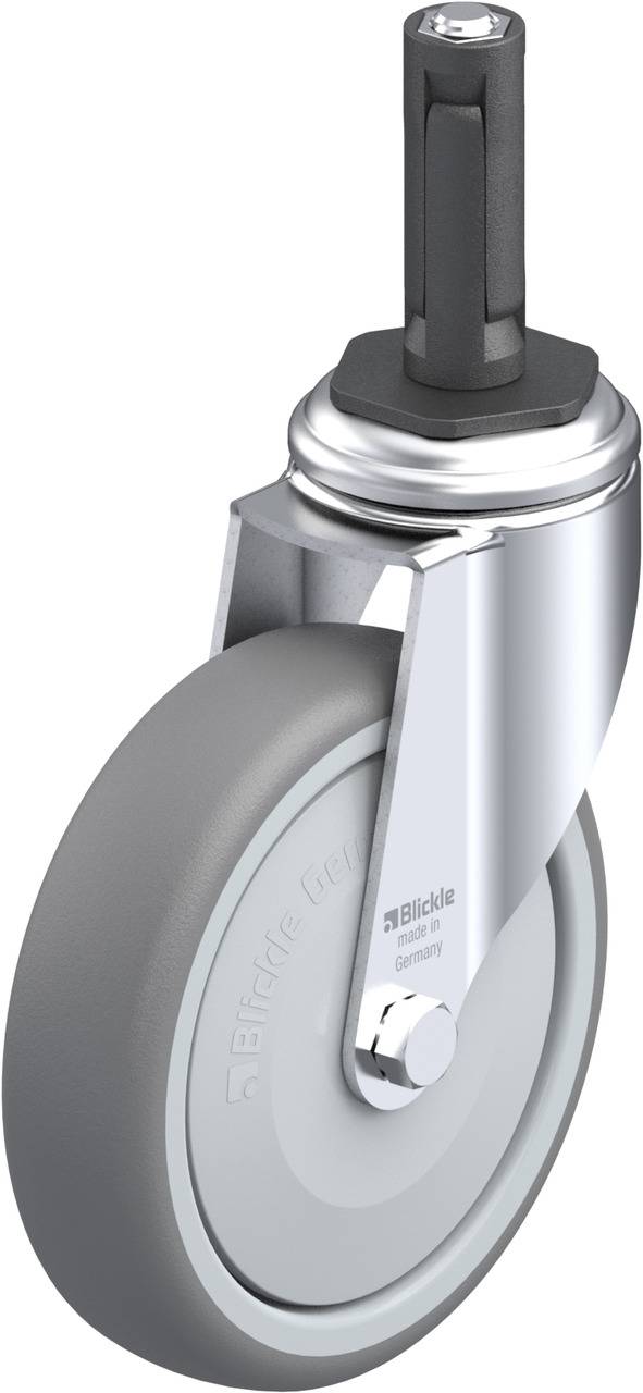 Blickle 847910 LKRA-TPA 126KF-11-ER12 Beálló görgő KerékØ: 125 mm Teherbírás (max.): 120 kg 1 db
