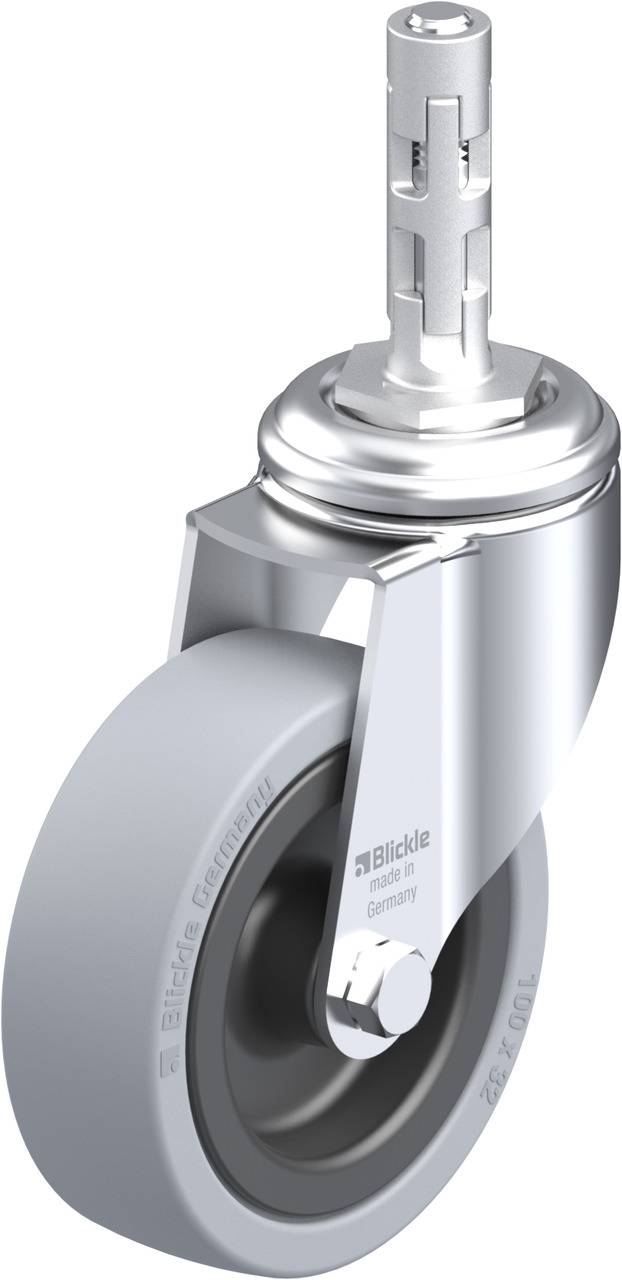 Blickle 383034 LKRA-VPA 101G-11-E11 Beálló görgő KerékØ: 100 mm Teherbírás (max.): 110 kg 1 db