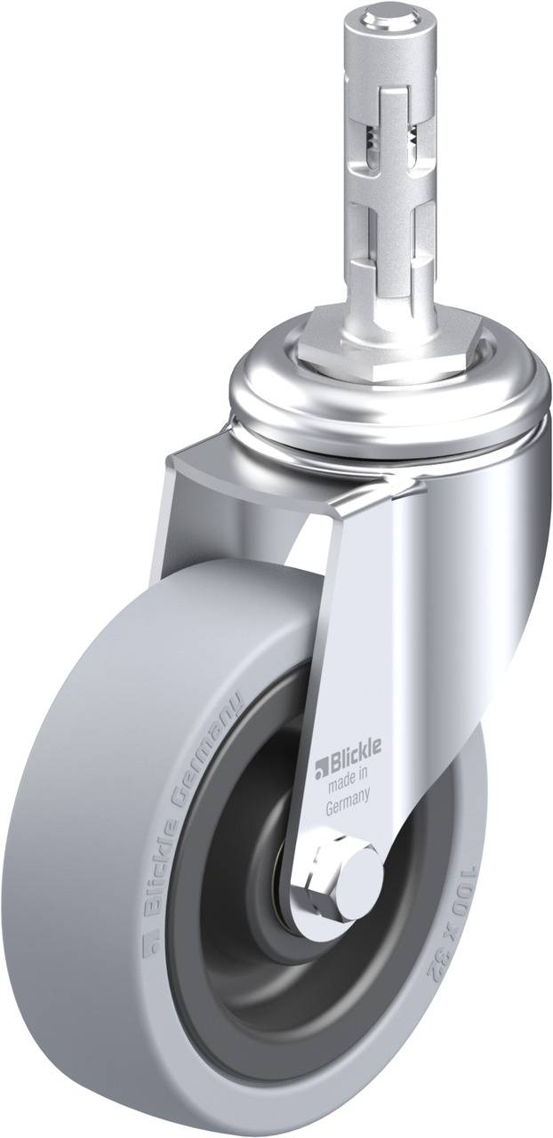 Blickle 340547 LKRA-VPA 101K-11-E11 Beálló görgő KerékØ: 100 mm Teherbírás (max.): 110 kg 1 db