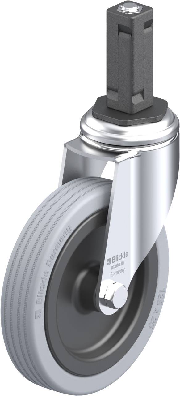 Blickle 848277 LKRA-VPA 125G-11-EV13 Beálló görgő KerékØ: 125 mm Teherbírás (max.): 100 kg 1 db