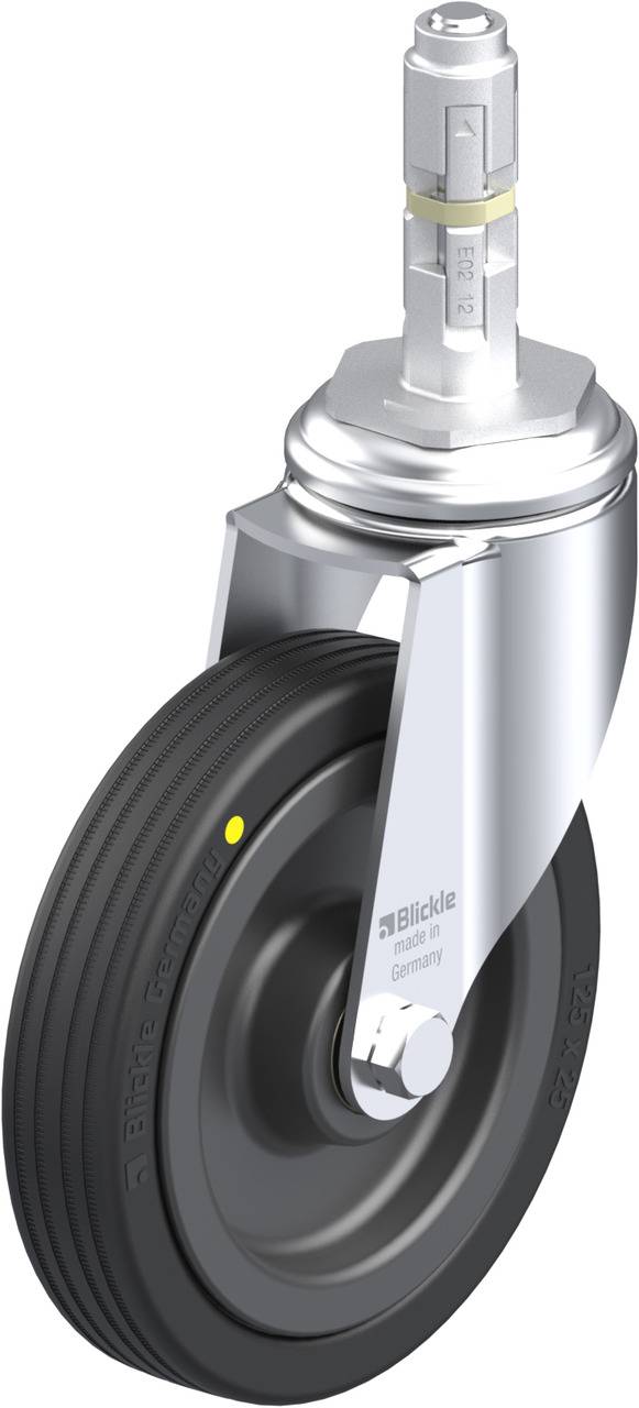 Blickle 741438 LKRA-VPA 125K-11-EL-E12 Beálló görgő KerékØ: 125 mm Teherbírás (max.): 75 kg 1 db