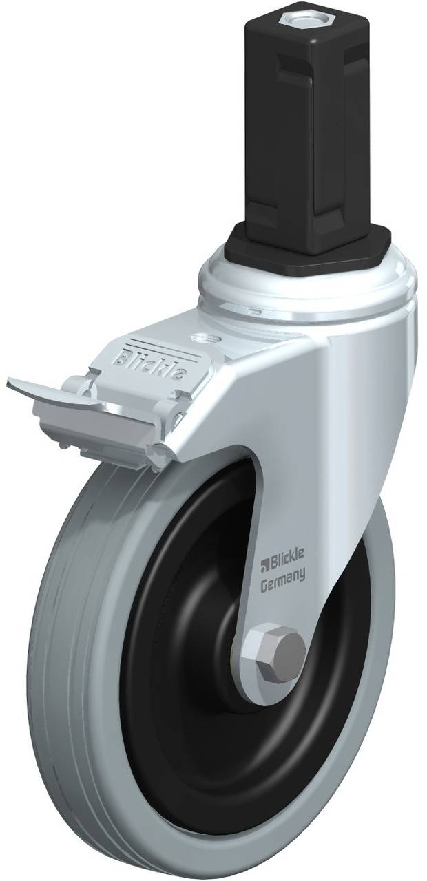 Blickle 848296 LKRA-VPA 125K-11-FI-EV14 Forgóvillás görgő, rögzítővel KerékØ: 125 mm Teherbírás (max.): 100 kg 1 db
