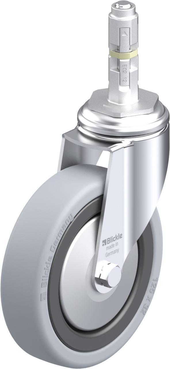 Blickle 681007 LKRA-VPA 126G-11-FA-E12 Beálló görgő KerékØ: 125 mm Teherbírás (max.): 120 kg 1 db