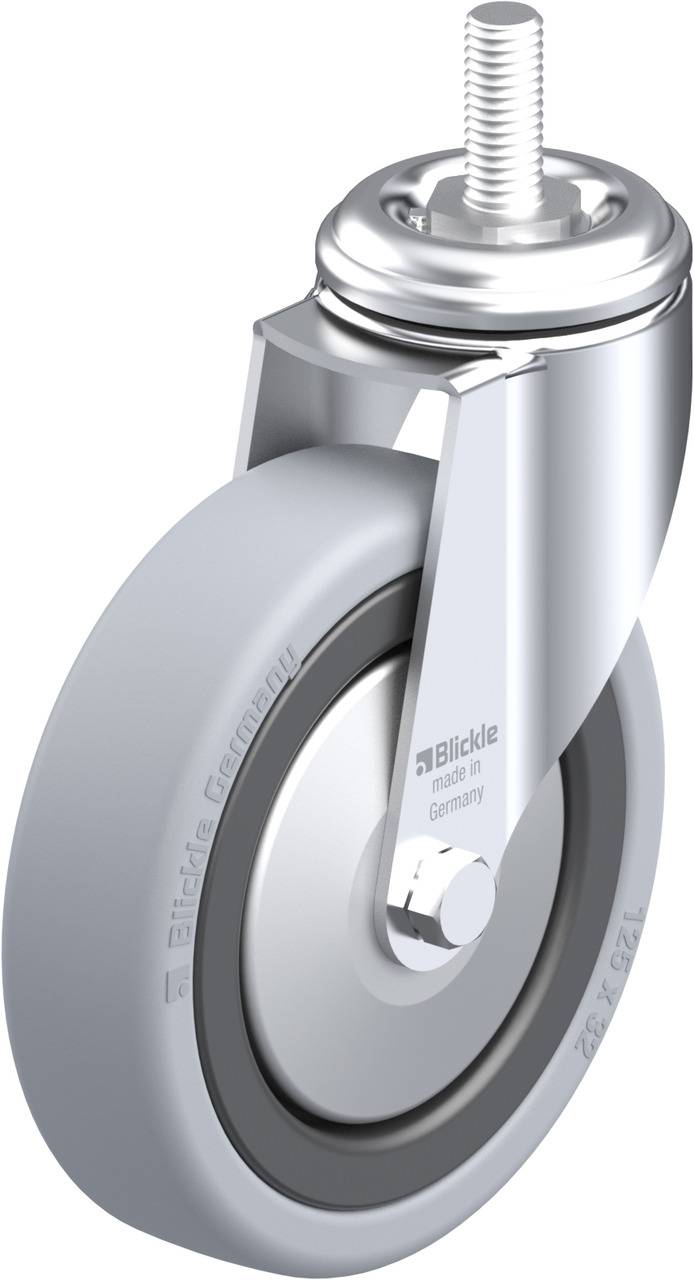 Blickle 292581 LKRA-VPA 126G-FA-GS12 Beálló görgő KerékØ: 125 mm Teherbírás (max.): 120 kg 1 db