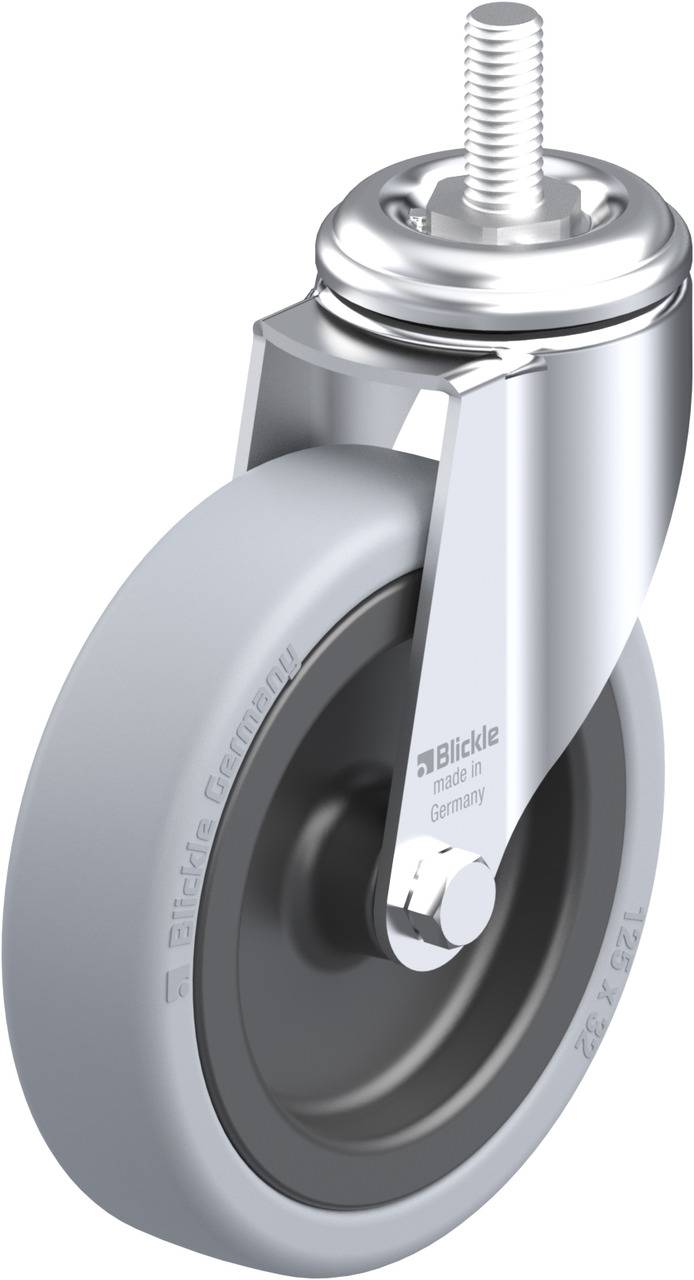 Blickle 326074 LKRA-VPA 126G-GS12 Beálló görgő KerékØ: 125 mm Teherbírás (max.): 120 kg 1 db