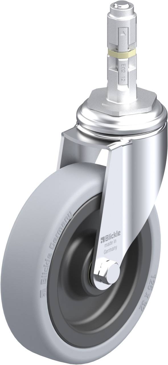 Blickle 334763 LKRA-VPA 126K-11-E12 Beálló görgő KerékØ: 125 mm Teherbírás (max.): 120 kg 1 db