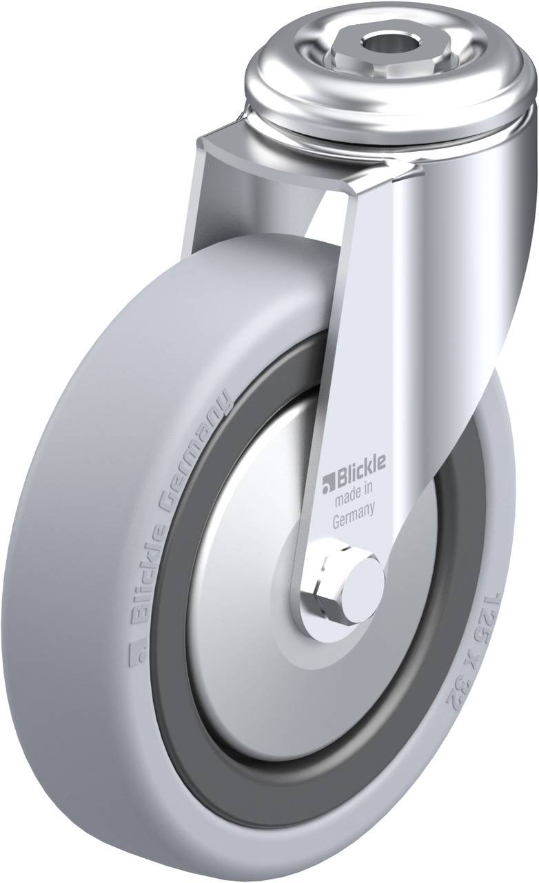 Blickle 226308 LKRA-VPA 126K-11-FA Beálló görgő KerékØ: 125 mm Teherbírás (max.): 120 kg 1 db