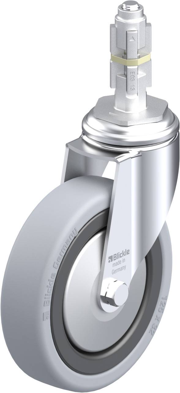 Blickle 224055 LKRA-VPA 126K-11-FA-E13 Beálló görgő KerékØ: 125 mm Teherbírás (max.): 120 kg 1 db