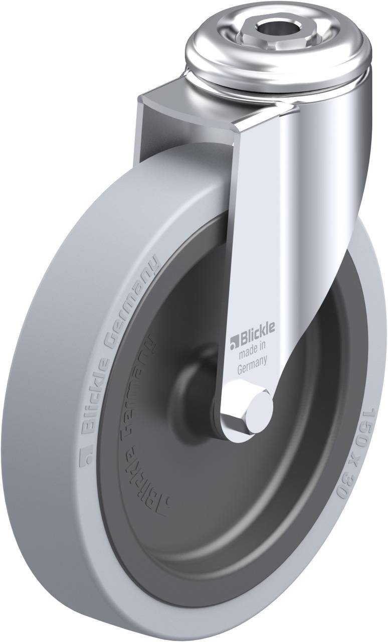 Blickle 289033 LKRA-VPA 150G Beálló görgő KerékØ: 150 mm Teherbírás (max.): 110 kg 1 db