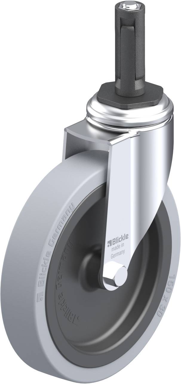 Blickle 848446 LKRA-VPA 150G-11-ER12 Beálló görgő KerékØ: 150 mm Teherbírás (max.): 110 kg 1 db