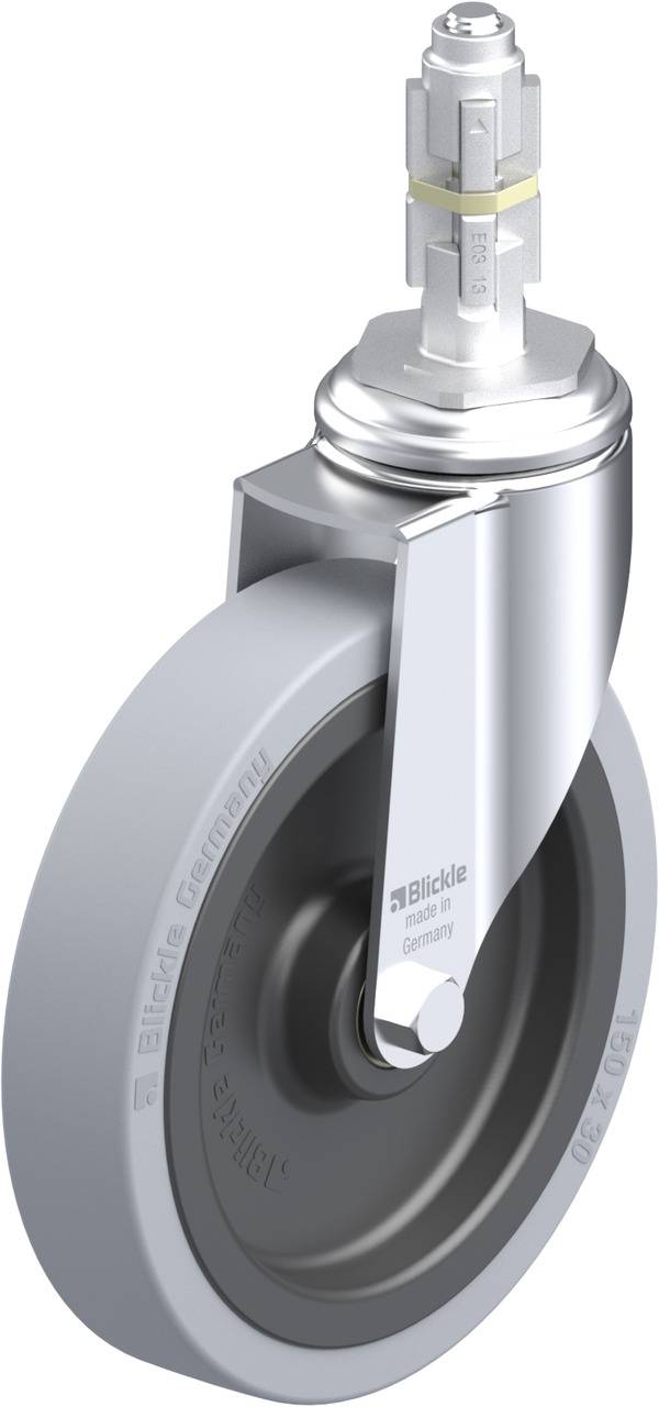 Blickle 340307 LKRA-VPA 150K-11-E13 Beálló görgő KerékØ: 150 mm Teherbírás (max.): 110 kg 1 db