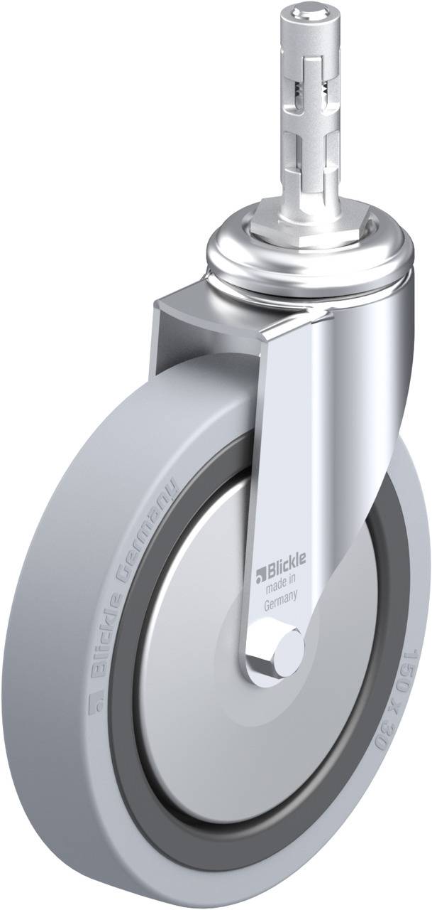 Blickle 348284 LKRA-VPA 150K-11-FA-E11 Beálló görgő KerékØ: 150 mm Teherbírás (max.): 110 kg 1 db