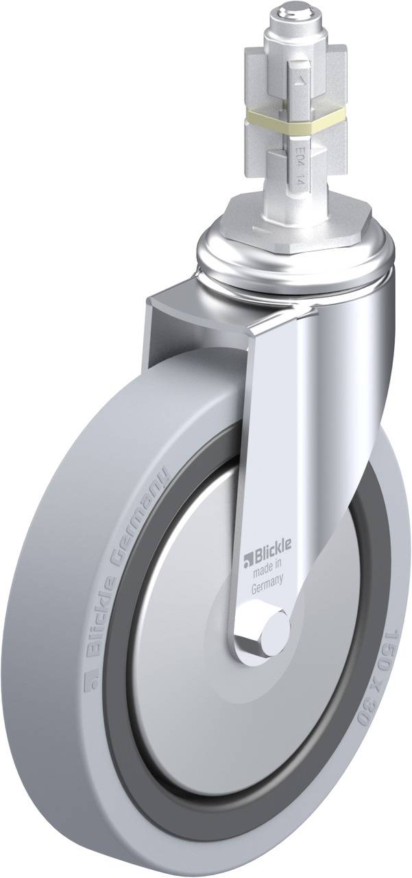 Blickle 315259 LKRA-VPA 150K-11-FA-E14 Beálló görgő KerékØ: 150 mm Teherbírás (max.): 110 kg 1 db