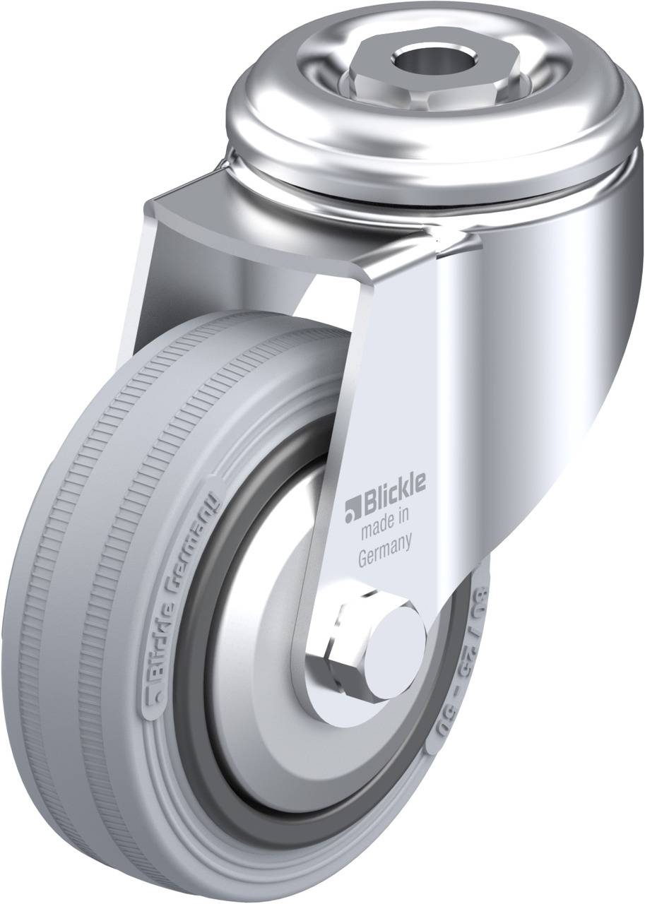 Blickle 633990 LKRA-VPA 80G-11-FA Beálló görgő KerékØ: 80 mm Teherbírás (max.): 80 kg 1 db
