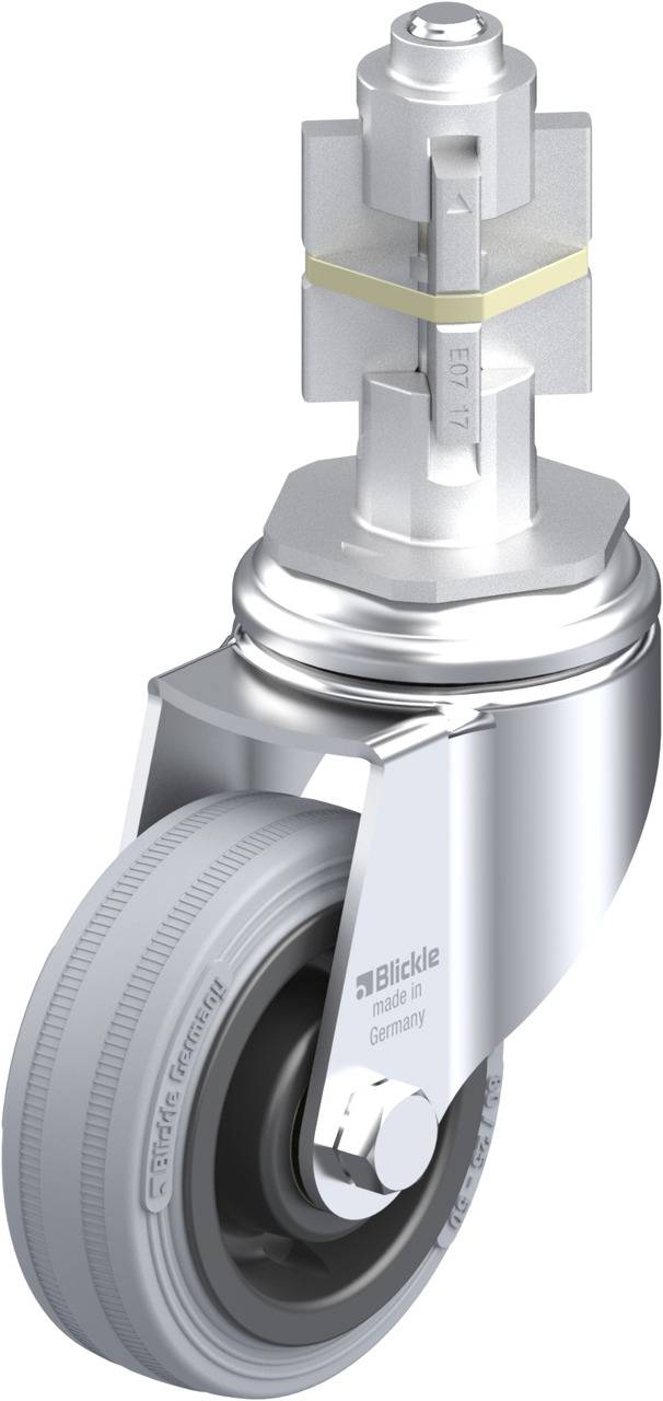 Blickle 665059 LKRA-VPA 80K-11-E17 Beálló görgő KerékØ: 80 mm Teherbírás (max.): 80 kg 1 db