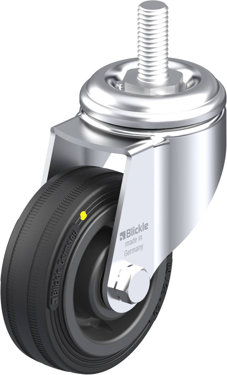 Blickle 638296 LKRA-VPA 80K-EL-GS12 Beálló görgő KerékØ: 80 mm Teherbírás (max.): 60 kg 1 db