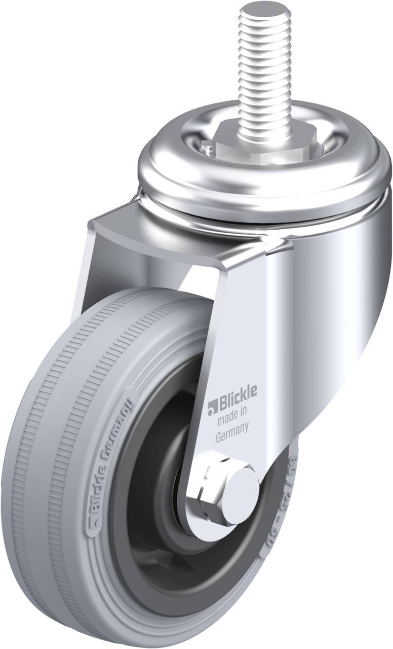 Blickle 304238 LKRA-VPA 80K-GS12 Beálló görgő KerékØ: 80 mm Teherbírás (max.): 80 kg 1 db