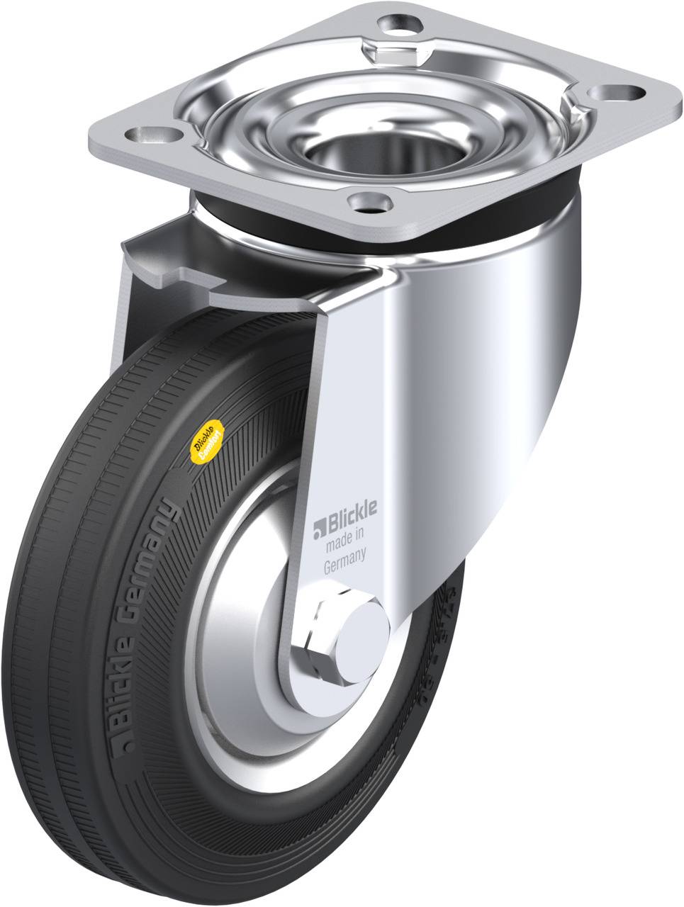 Blickle 301069 LK-RD 125R-1-FA Beálló görgő KerékØ: 125 mm Teherbírás (max.): 120 kg 1 db