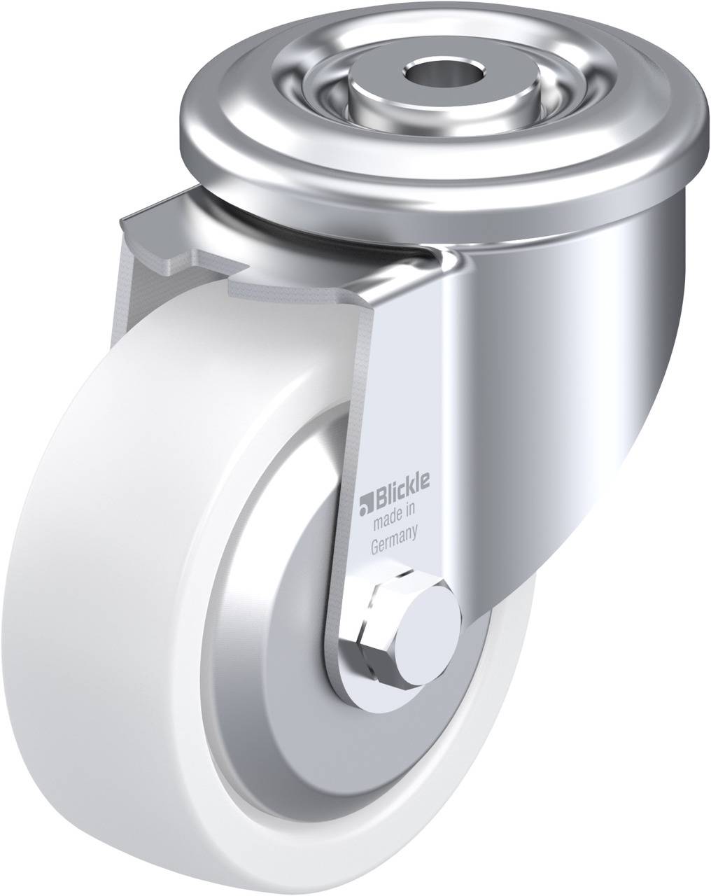 Blickle 750593 LKR-SPO 100G-FA Beálló görgő KerékØ: 100 mm Teherbírás (max.): 350 kg 1 db