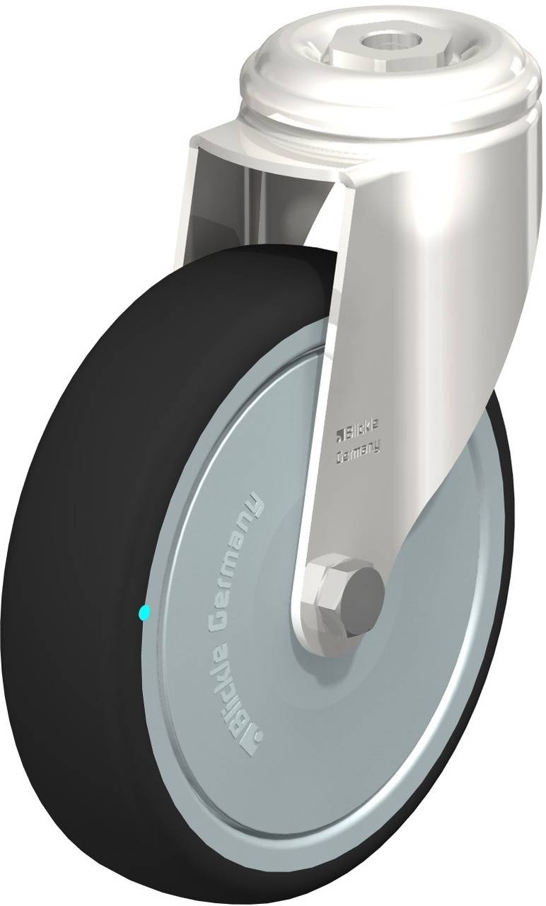 Blickle 760888 LKRXA-PATH 126KFD-11 Beálló görgő KerékØ: 125 mm Teherbírás (max.): 120 kg 1 db