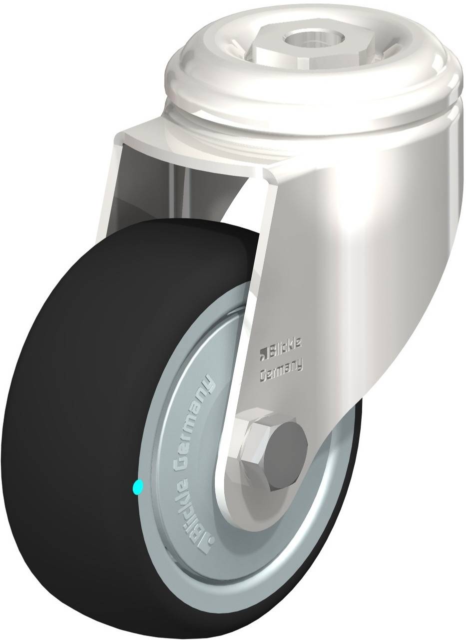 Blickle 760892 LKRXA-PATH 80KFD-11 Beálló görgő KerékØ: 80 mm Teherbírás (max.): 120 kg 1 db