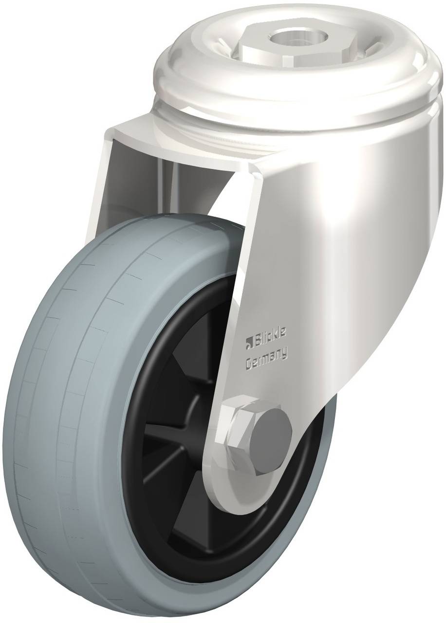 Blickle 225722 LKRXA-VPA 80G-11 Beálló görgő KerékØ: 80 mm Teherbírás (max.): 80 kg 1 db