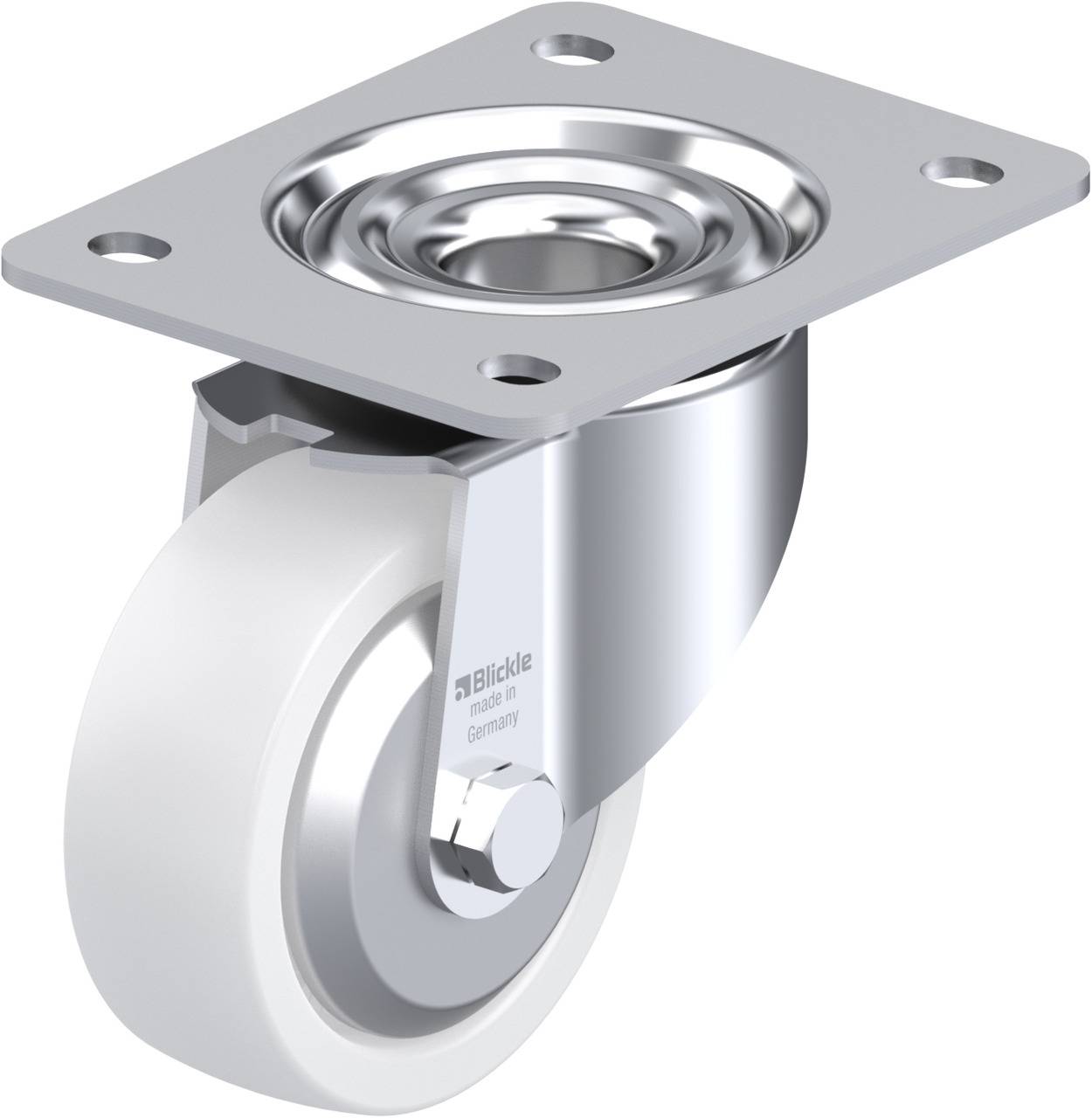 Blickle 530295 LK-SPO 100K-3-FA Beálló görgő KerékØ: 100 mm Teherbírás (max.): 350 kg 1 db