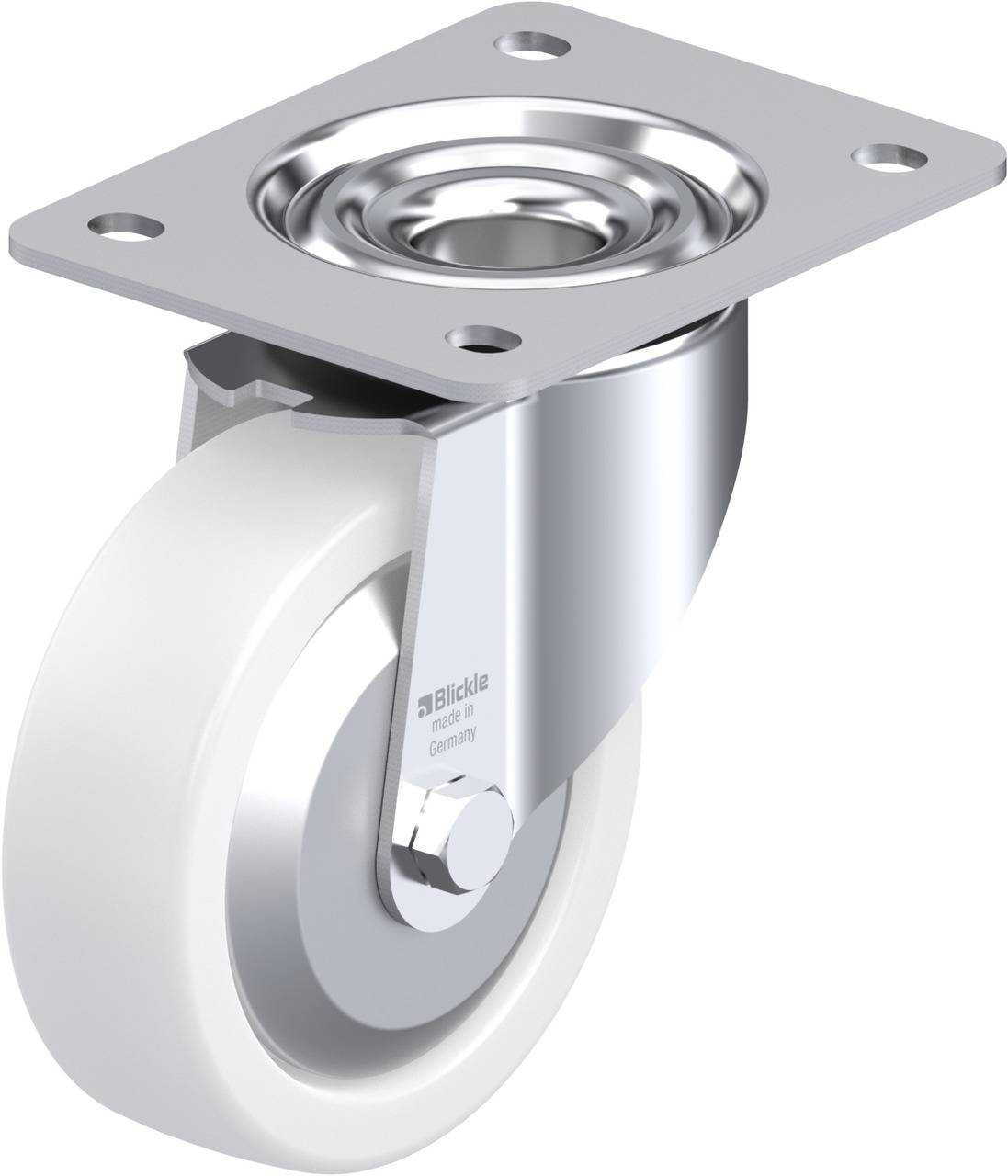 Blickle 739007 LK-SPO 125K-3-FA Beálló görgő KerékØ: 125 mm Teherbírás (max.): 350 kg 1 db