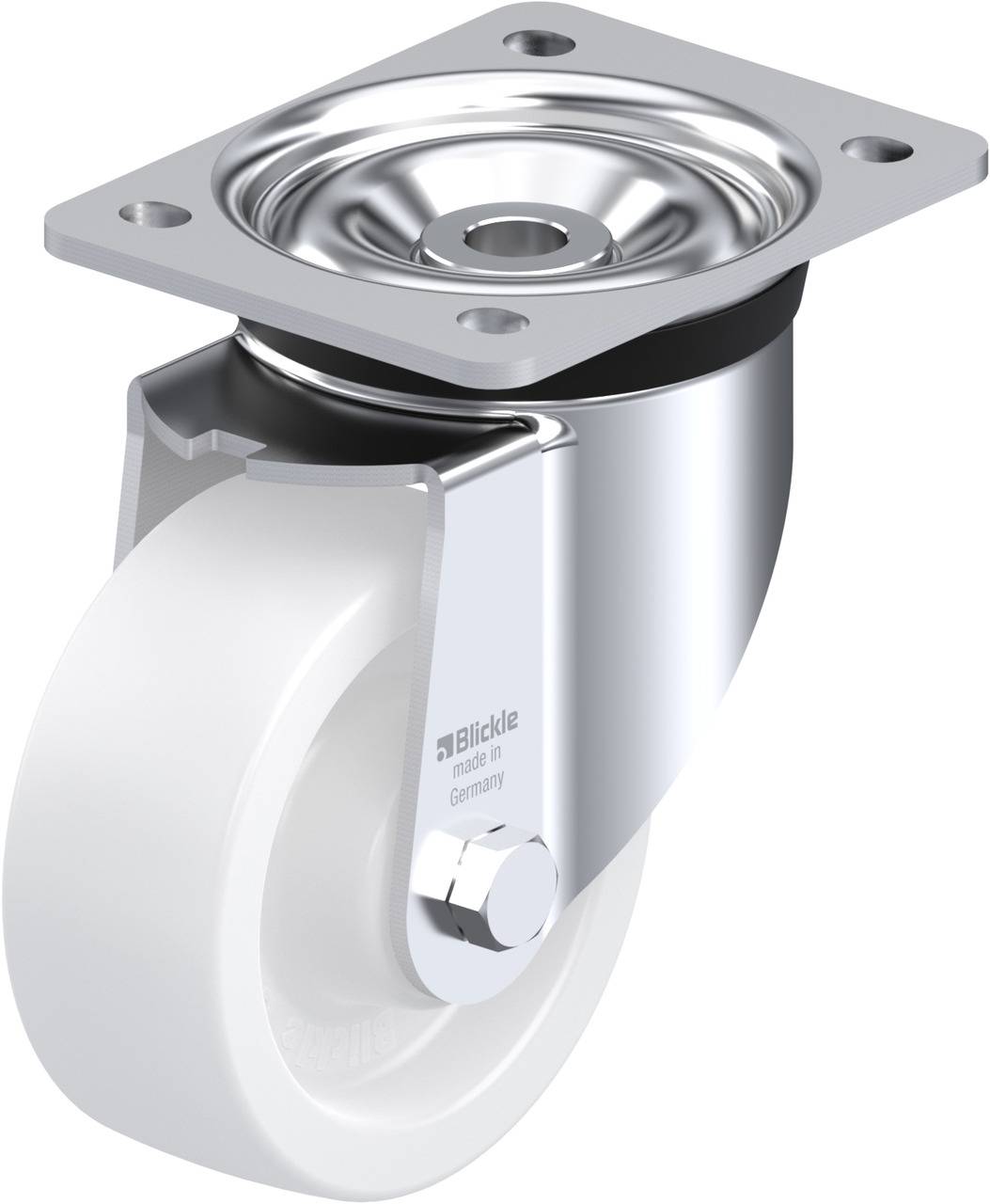 Blickle 587030 LK-SPO 127G Beálló görgő KerékØ: 125 mm Teherbírás (max.): 600 kg 1 db