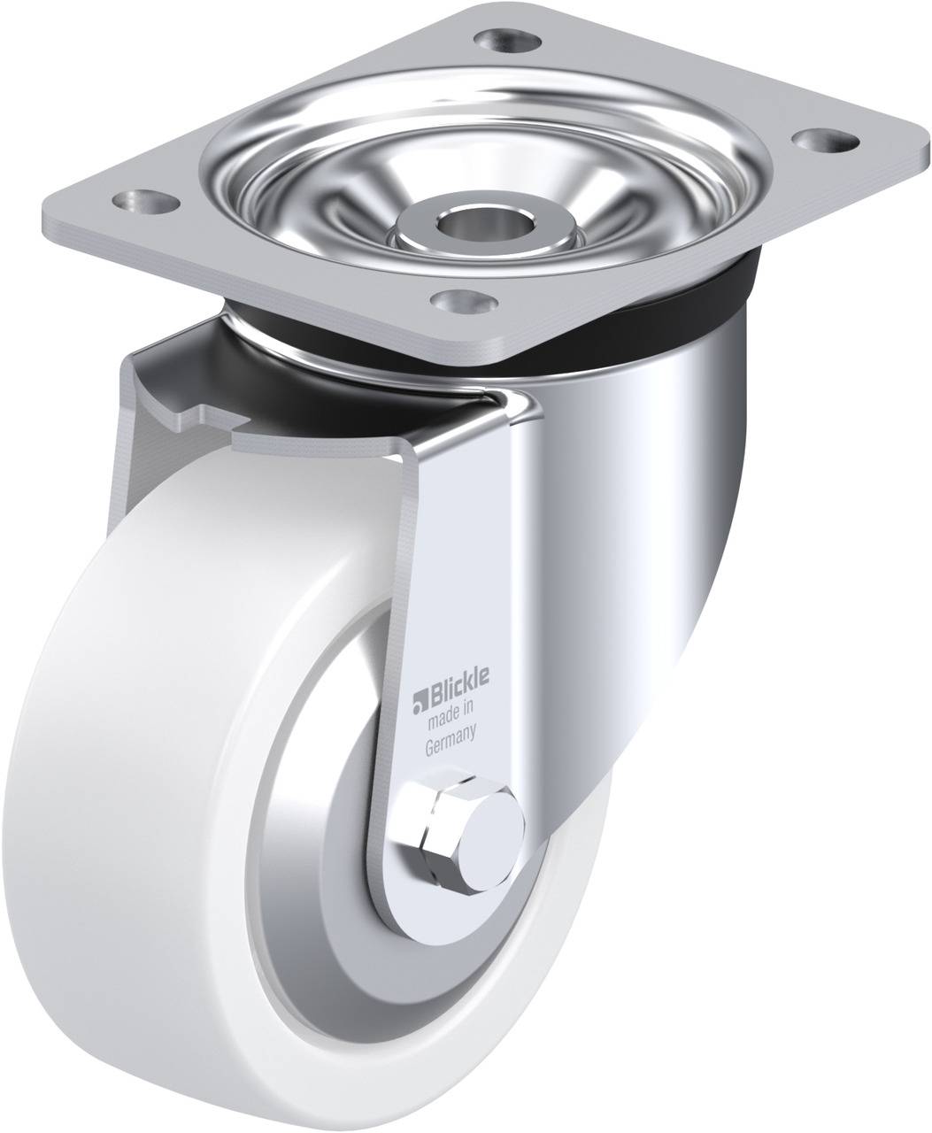 Blickle 750510 LK-SPO 127G-FA Beálló görgő KerékØ: 125 mm Teherbírás (max.): 600 kg 1 db