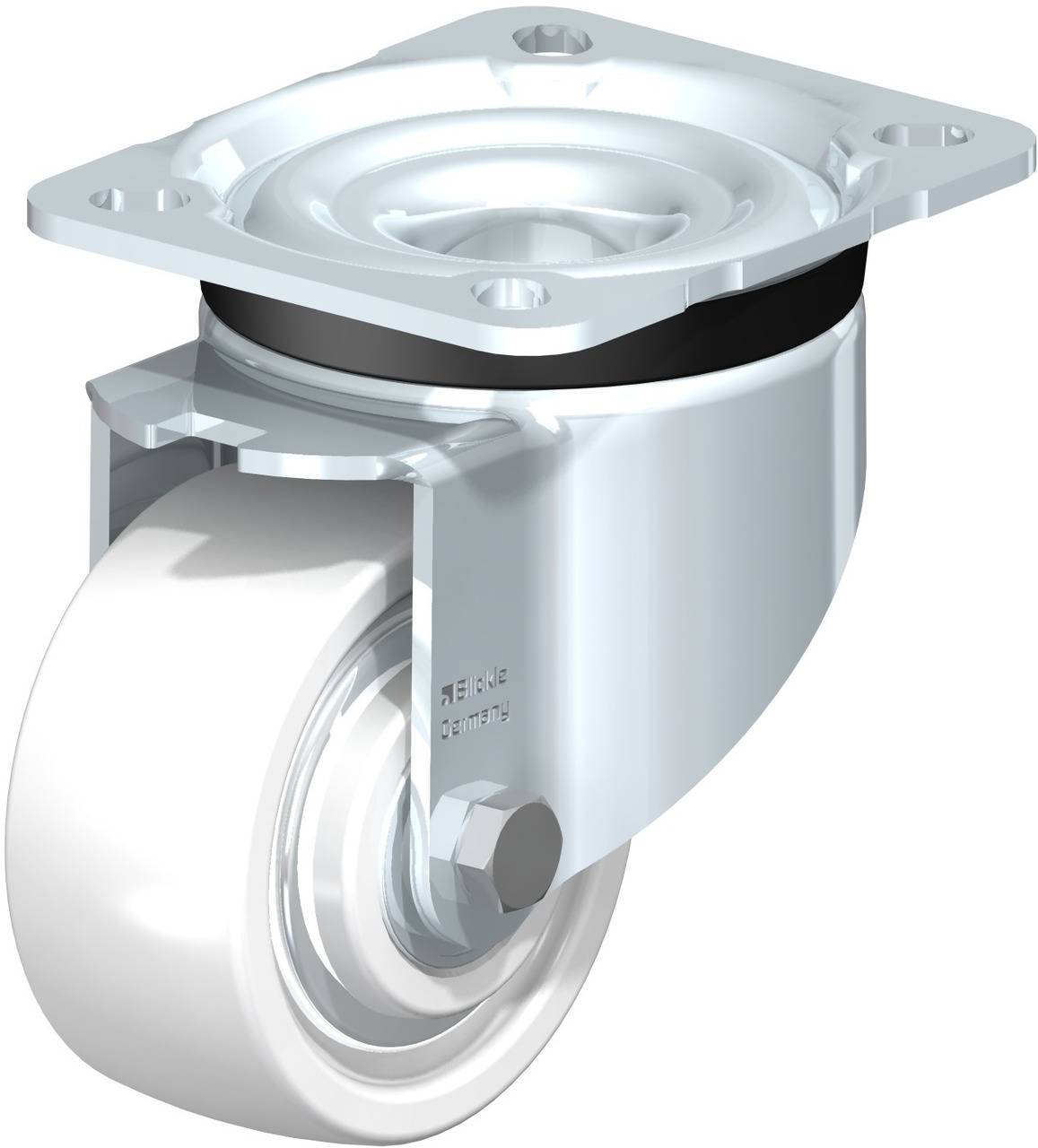 Blickle 852831 LK-SPO 80K-FA Beálló görgő KerékØ: 80 mm Teherbírás (max.): 350 kg 1 db