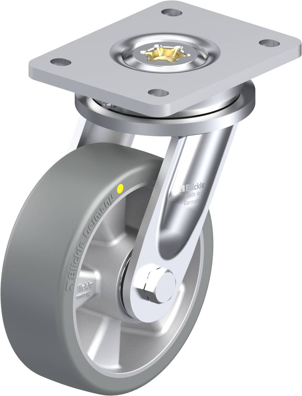 Blickle 742925 LO-ALTH 150K-AS Beálló görgő KerékØ: 150 mm Teherbírás (max.): 650 kg 1 db