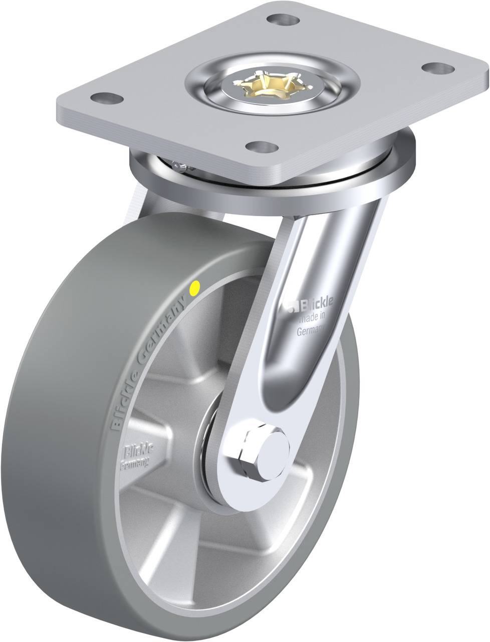 Blickle 743708 LO-ALTH 160K-AS Beálló görgő KerékØ: 160 mm Teherbírás (max.): 750 kg 1 db