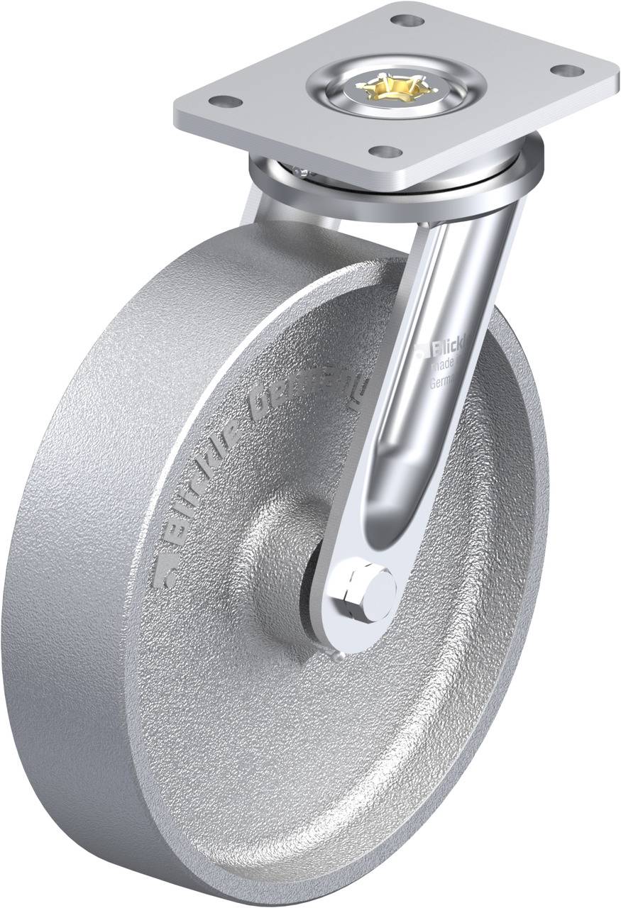 Blickle 49262 LO-G 250G Beálló görgő KerékØ: 250 mm Teherbírás (max.): 1200 kg 1 db