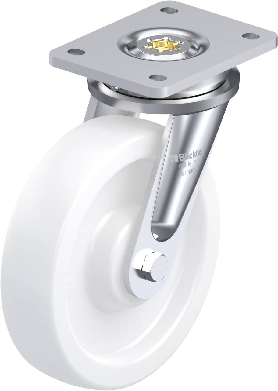 Blickle 48124 LO-SPO 200G Beálló görgő KerékØ: 200 mm Teherbírás (max.): 1250 kg 1 db