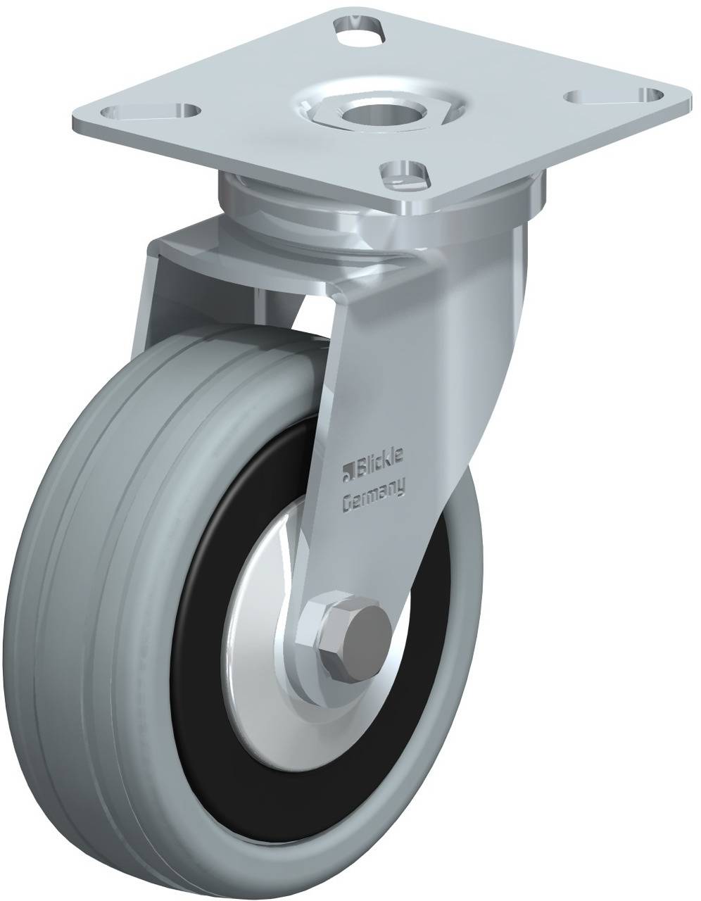 Blickle 280404 LPA-VPA 75G-FA Beálló görgő KerékØ: 75 mm Teherbírás (max.): 60 kg 1 db