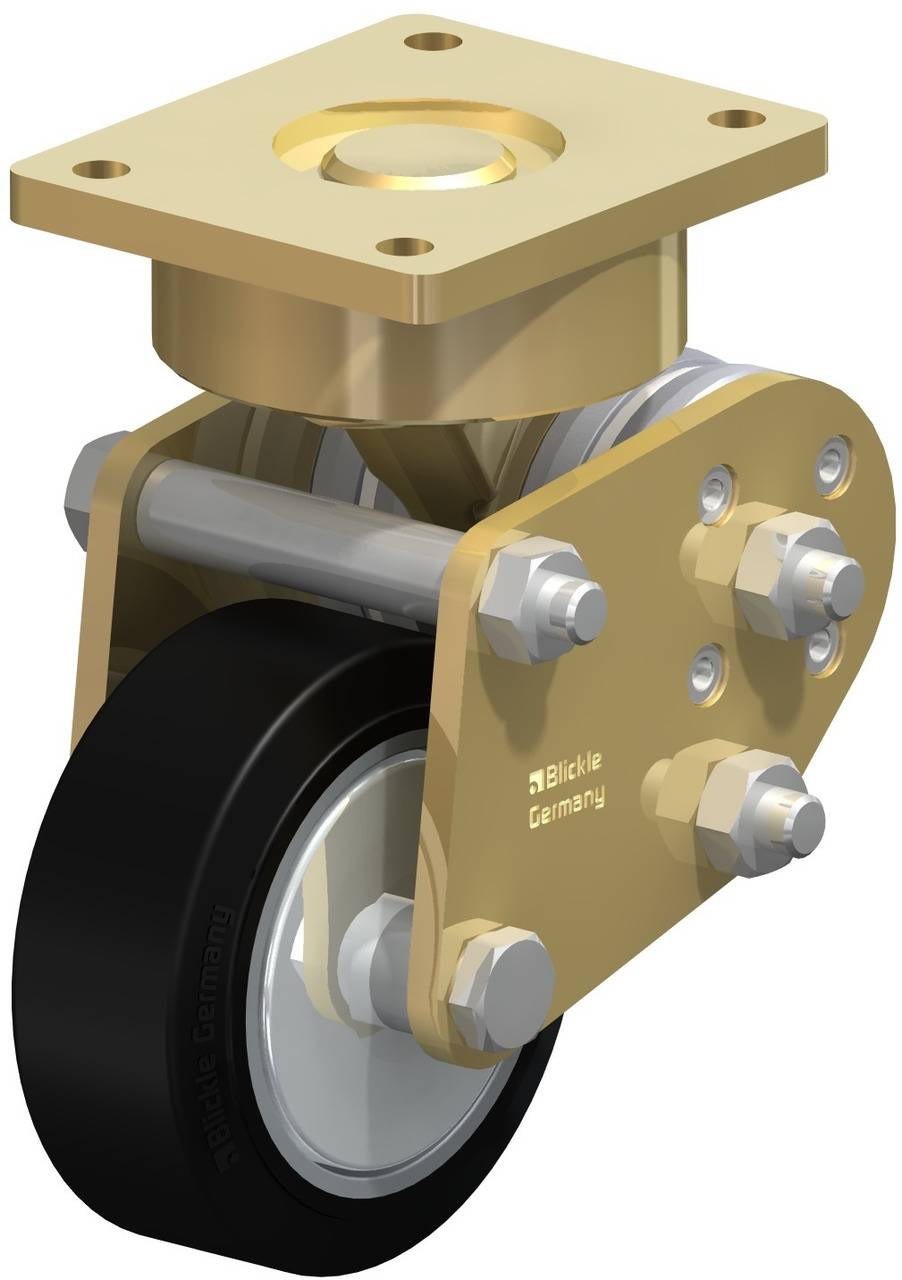 Blickle 589143 LPFE-ALEV 100K-FA Forgó kerék, rugós KerékØ: 100 mm Teherbírás (max.): 200 kg 1 db