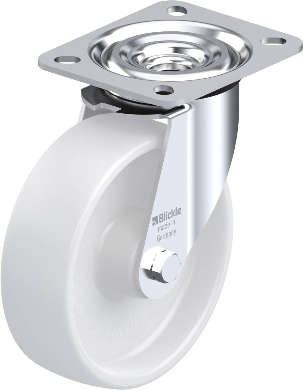 Blickle 46615 L-PO 125R Beálló görgő KerékØ: 125 mm Teherbírás (max.): 250 kg 1 db