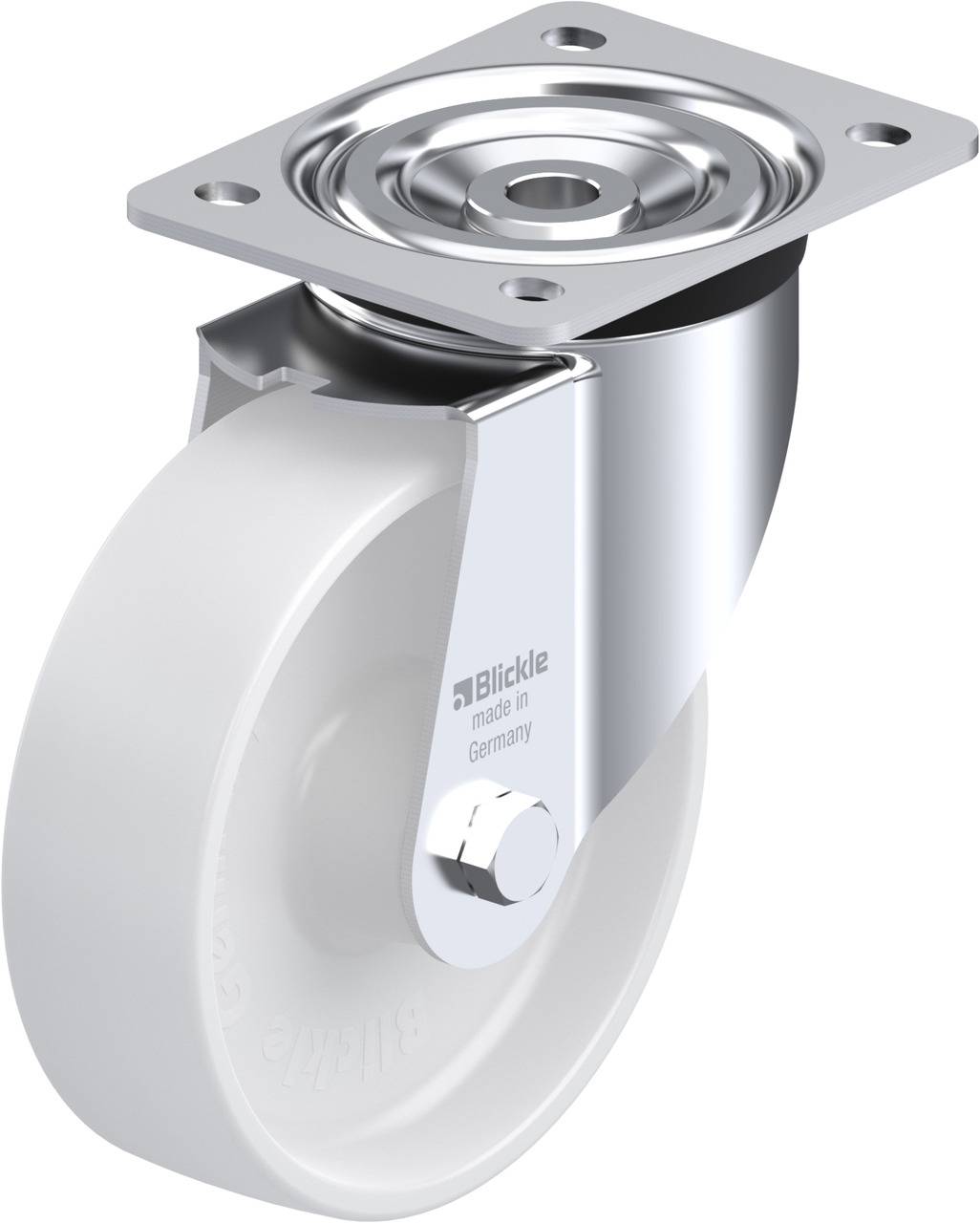 Blickle 681338 L-PO 160XR Beálló görgő KerékØ: 160 mm Teherbírás (max.): 400 kg 1 db