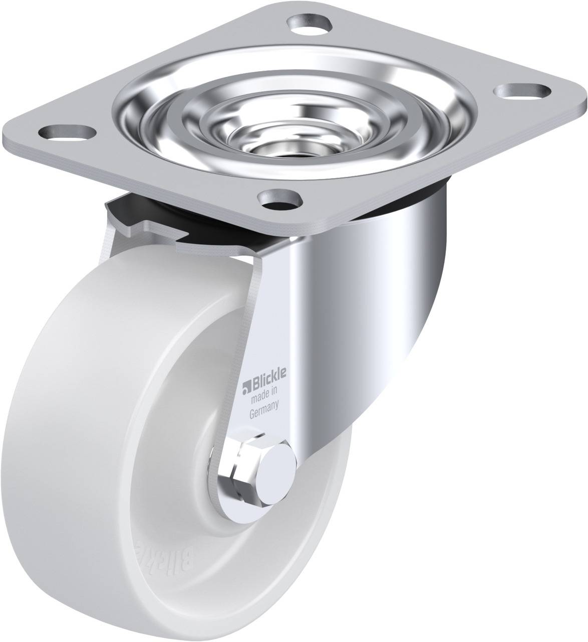 Blickle 749327 L-PO 80XR Beálló görgő KerékØ: 80 mm Teherbírás (max.): 220 kg 1 db