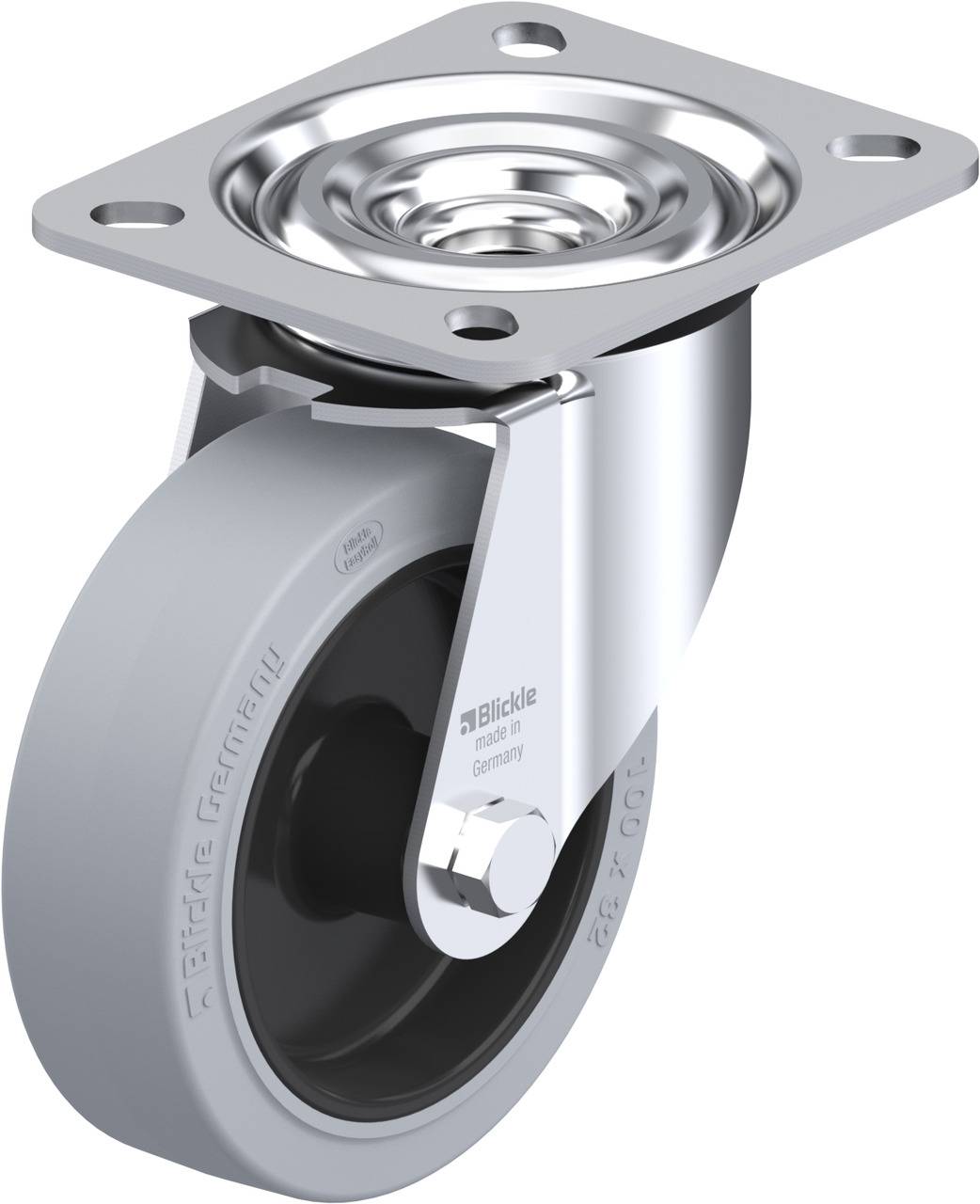 Blickle 313155 L-POEV 100G-SG Beálló görgő KerékØ: 100 mm Teherbírás (max.): 200 kg 1 db