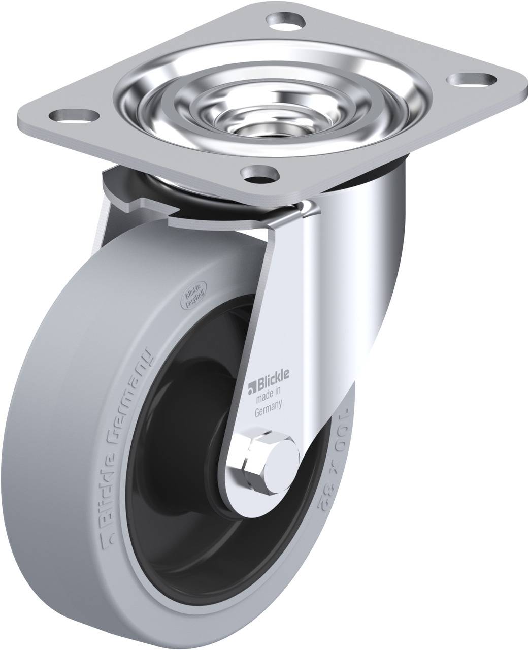Blickle 9464 L-POEV 100R-SG Beálló görgő KerékØ: 100 mm Teherbírás (max.): 200 kg 1 db