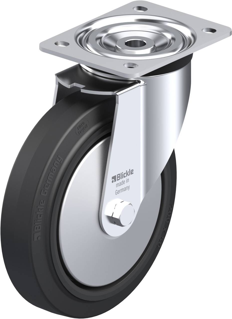 Blickle 238683 L-POEV 200KA-FA Beálló görgő KerékØ: 200 mm Teherbírás (max.): 400 kg 1 db