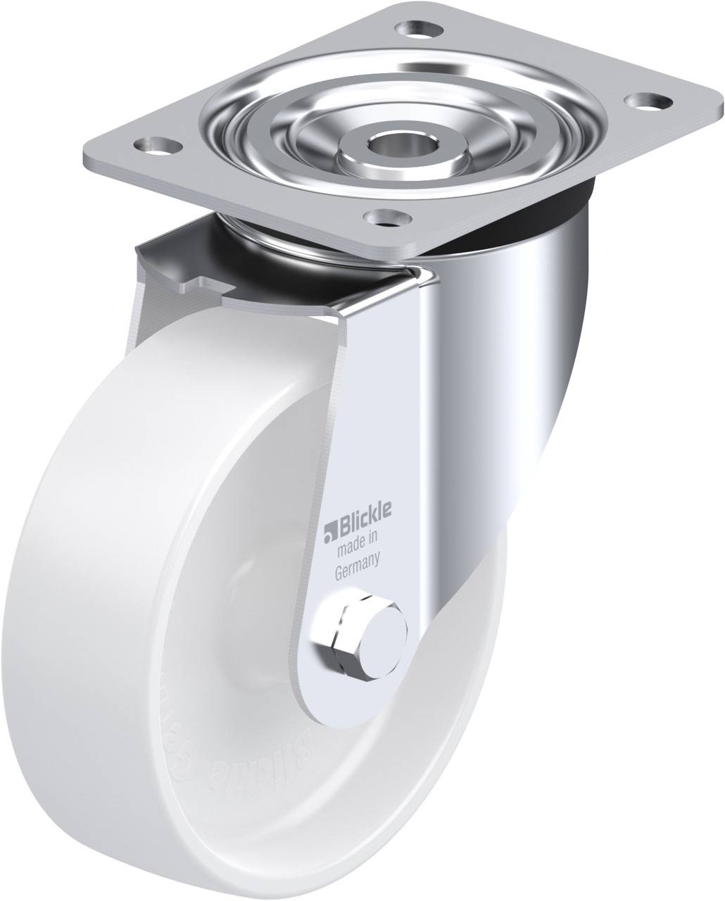 Blickle 762803 L-PPN 150G Beálló görgő KerékØ: 150 mm Teherbírás (max.): 300 kg 1 db