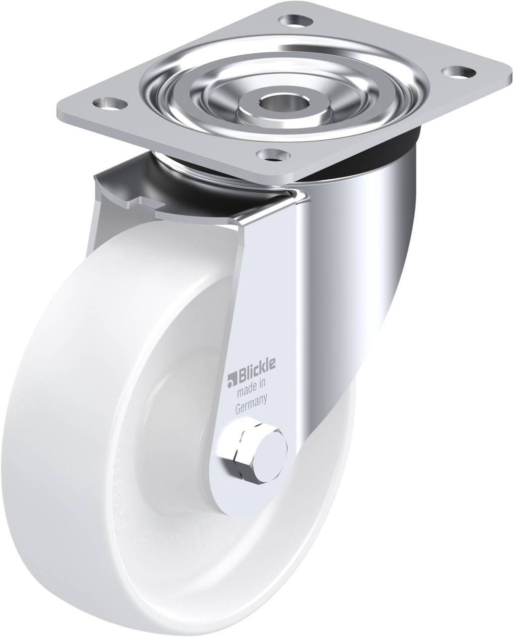 Blickle 762809 L-PPN 150R Beálló görgő KerékØ: 150 mm Teherbírás (max.): 300 kg 1 db